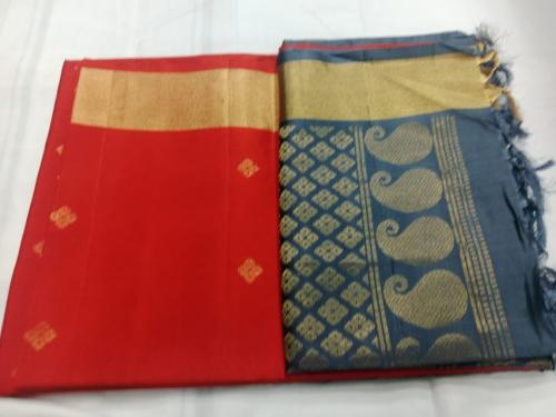 SOFT SILK SAREE WITH BLOUSE